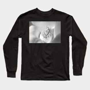 White Magnolia Long Sleeve T-Shirt